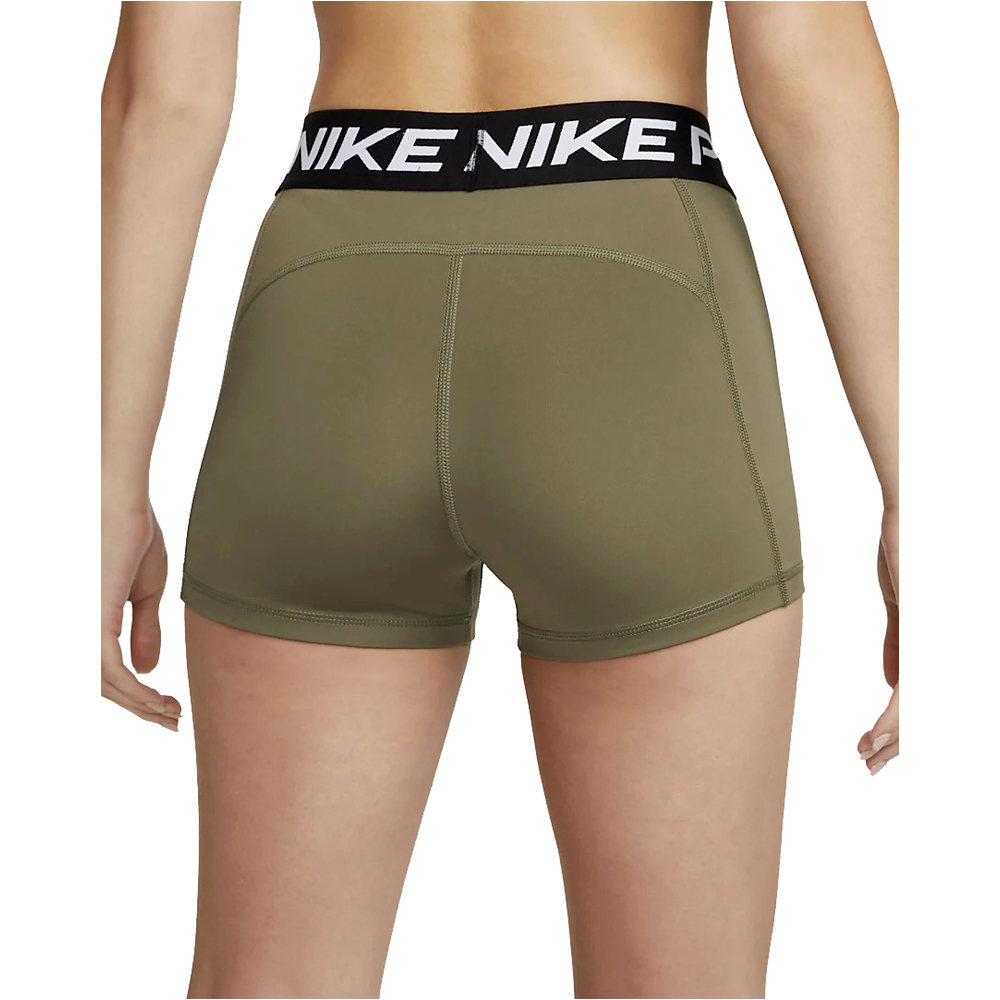 Nike pantalones y mallas cortas fitness mujer W NP 365 SHORT 3IN vista trasera