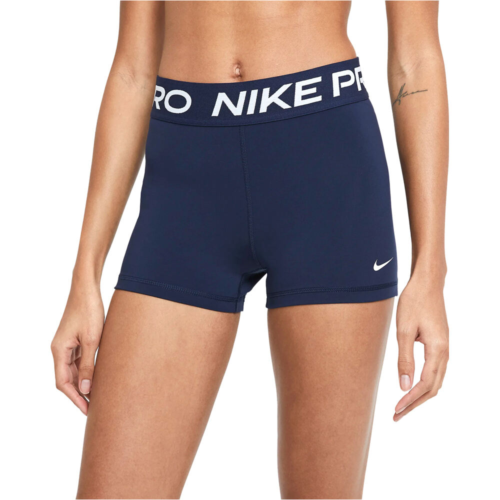 Nike pantalones y mallas cortas fitness mujer W NP 365 SHORT 3IN vista frontal