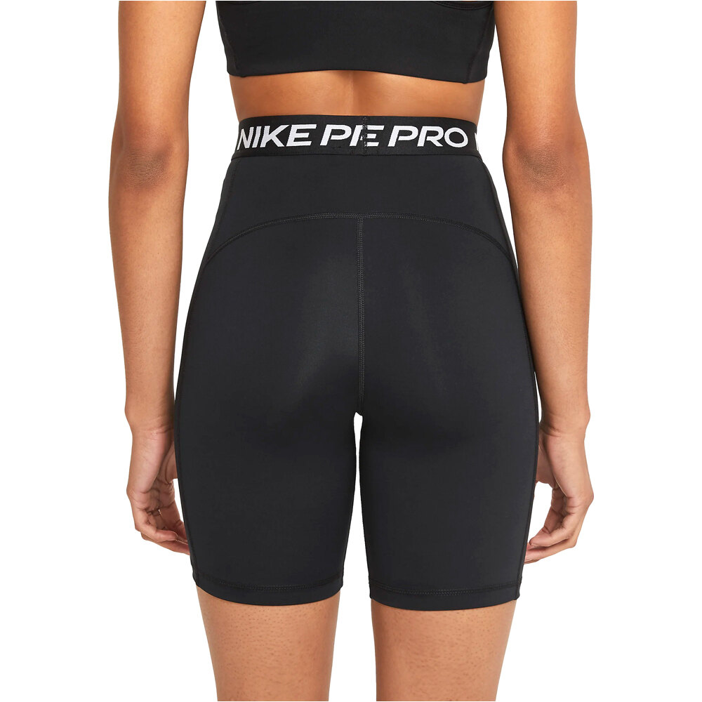 Nike pantalones y mallas cortas fitness mujer W NP 365 SHORT 7IN HI RISE vista trasera
