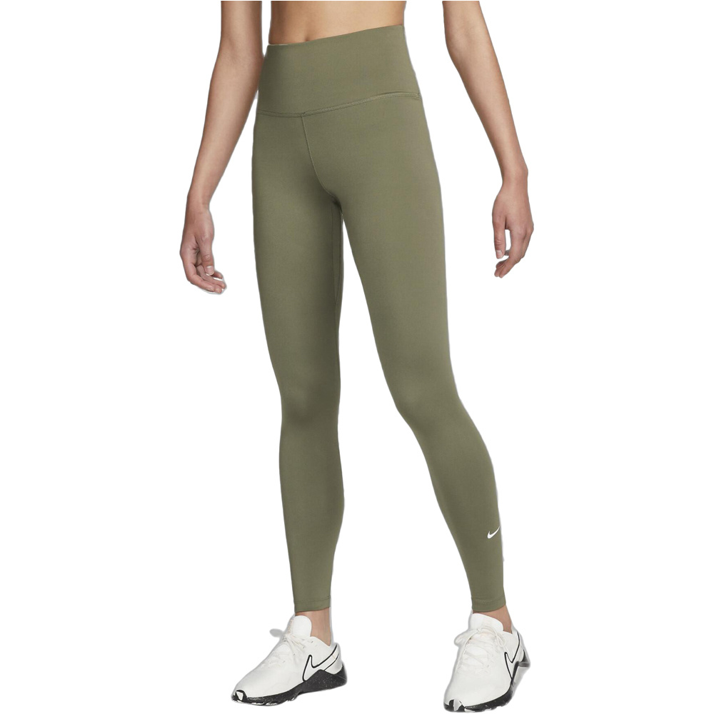 Nike pantalones y mallas largas fitness mujer W NK ONE DF HR TGHT vista frontal