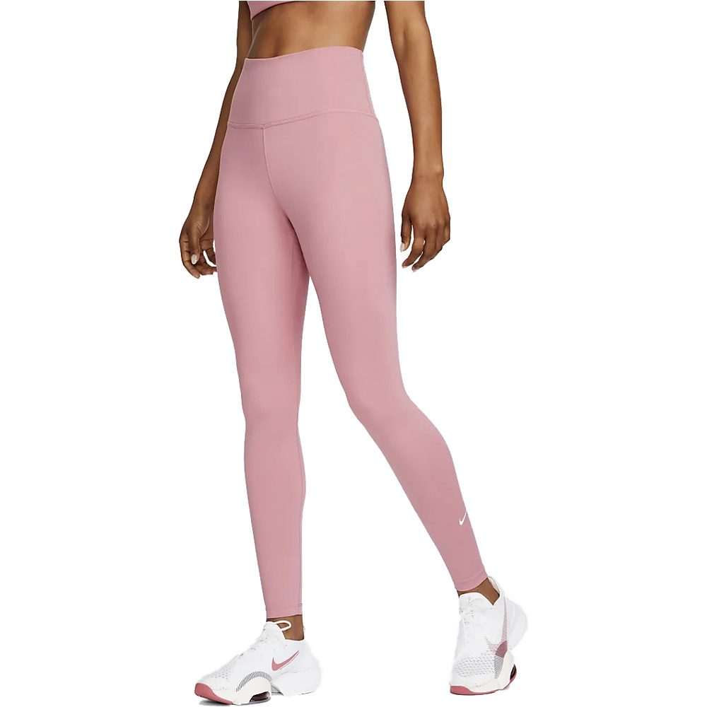 Nike pantalones y mallas largas fitness mujer W NK ONE DF HR TGHT vista frontal