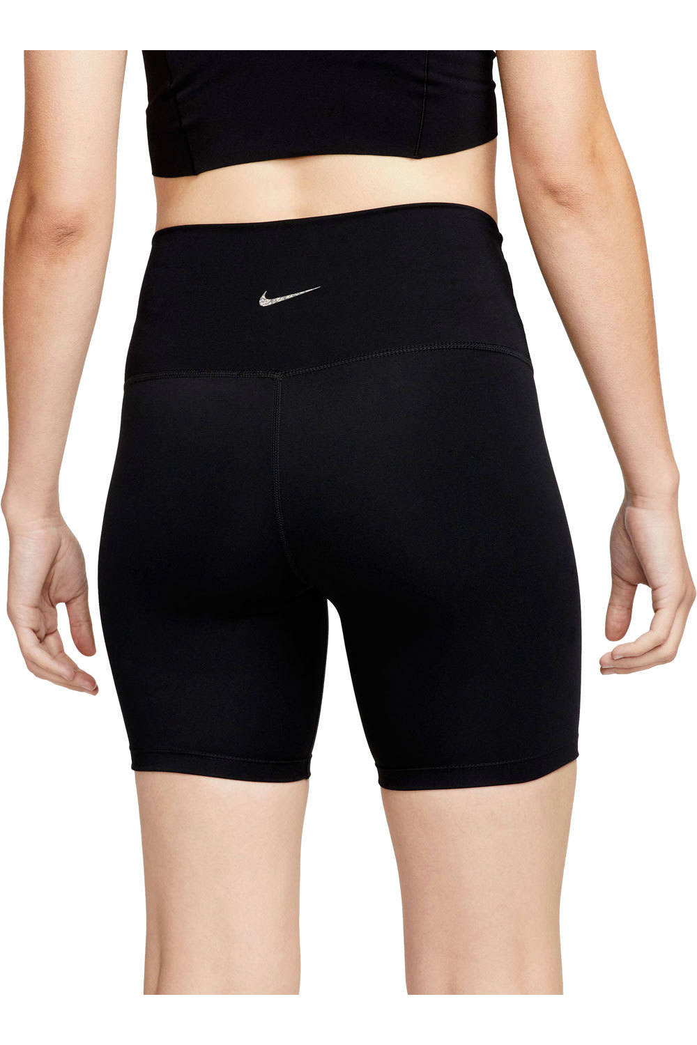 Nike pantalones yoga W NY DF HR 7IN SHORT vista frontal