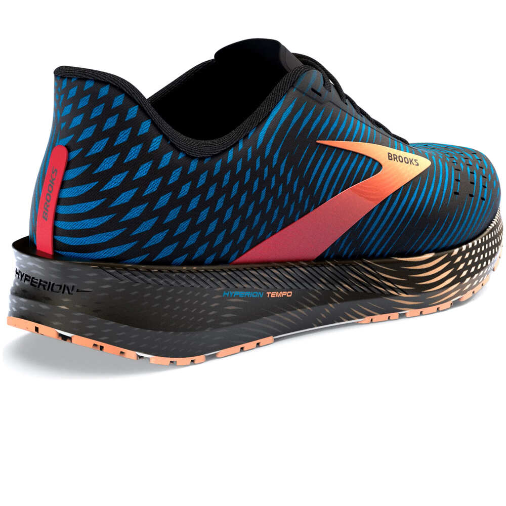 Brooks zapatilla running hombre HYPERION TEMPO vista trasera