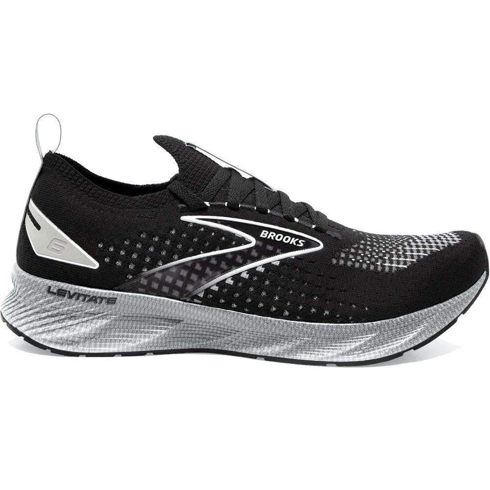 Brooks zapatilla running hombre LEVITATE STEALTHFIT 6 lateral exterior