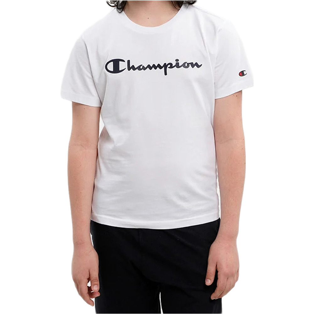 Champion camiseta manga corta niño Classics RESPON vista frontal