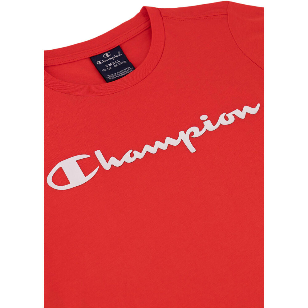 Champion camiseta manga corta niño Classics TEE vista detalle