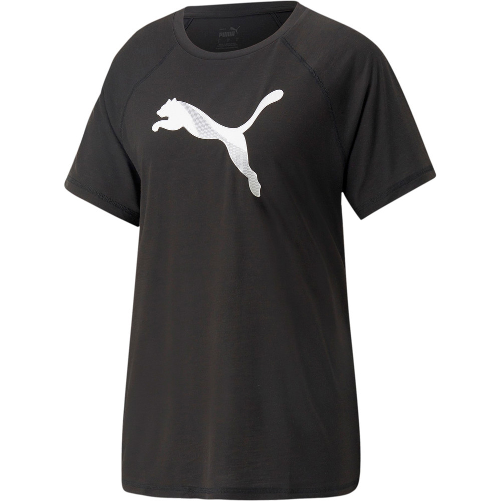 Puma camiseta manga corta mujer EVOSTRIPE Tee vista detalle