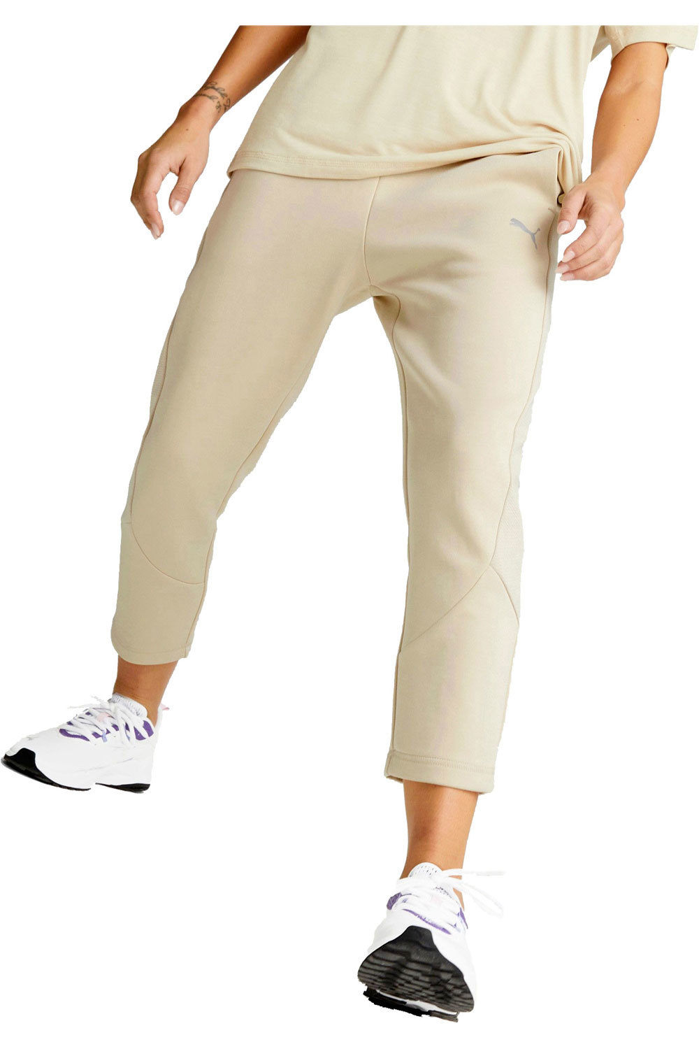 Puma pantalón mujer EVOSTRIPE High-Waist Pants vista frontal