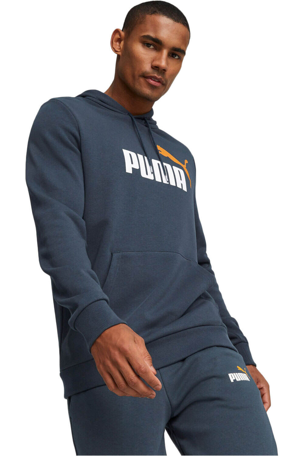 Puma sudadera hombre ESS+ 2 Col Big Logo vista frontal