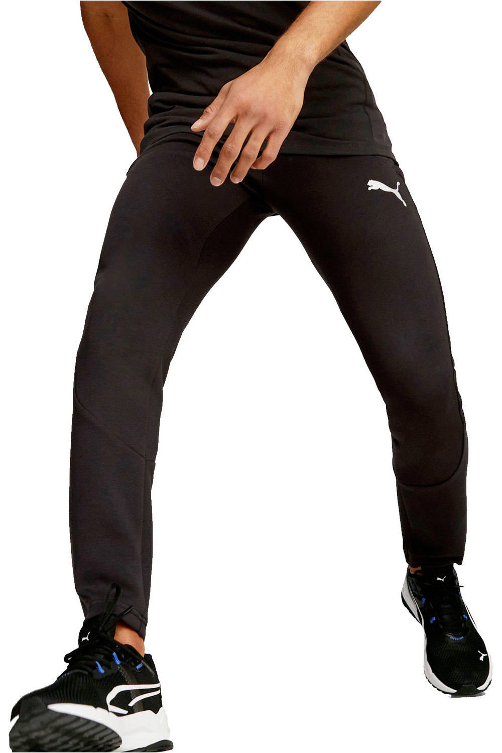 Puma pantalón hombre EVOSTRIPE Pants DK vista frontal