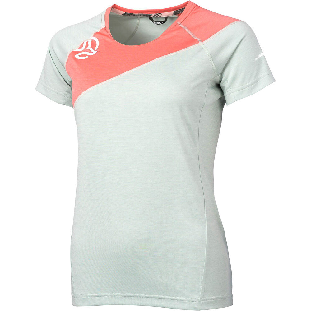 Ternua camiseta montaña manga corta mujer STEPW vista frontal