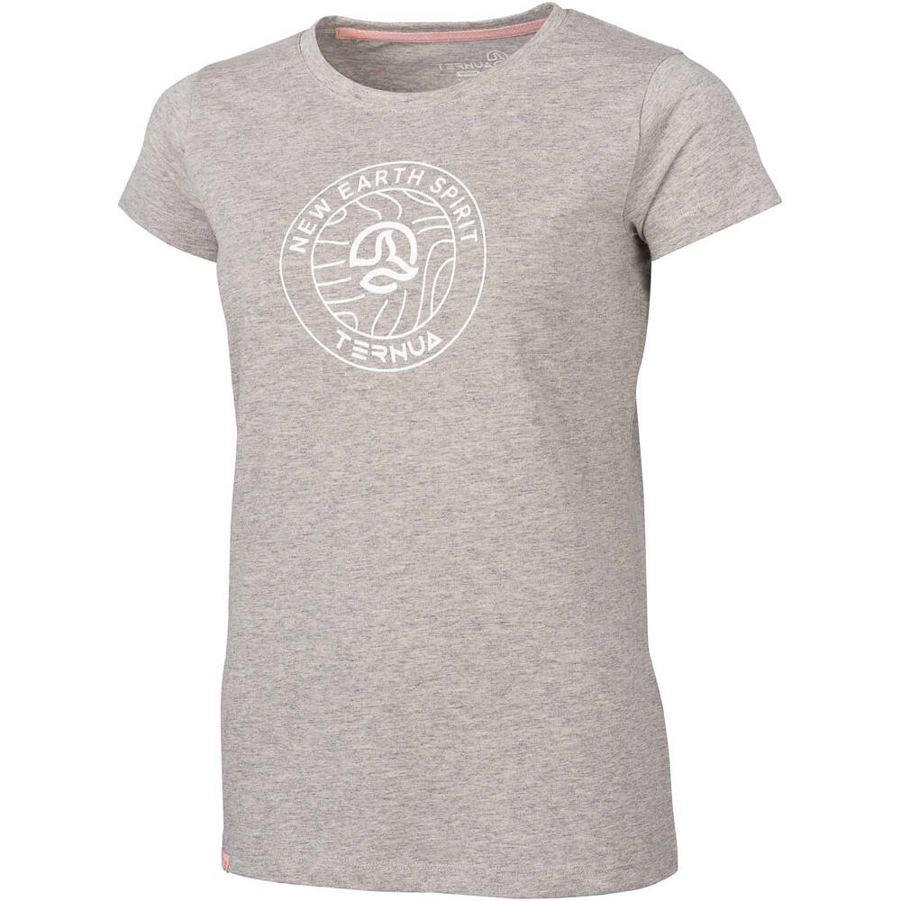 Betts camiseta montaña manga corta mujer Gris (XS)