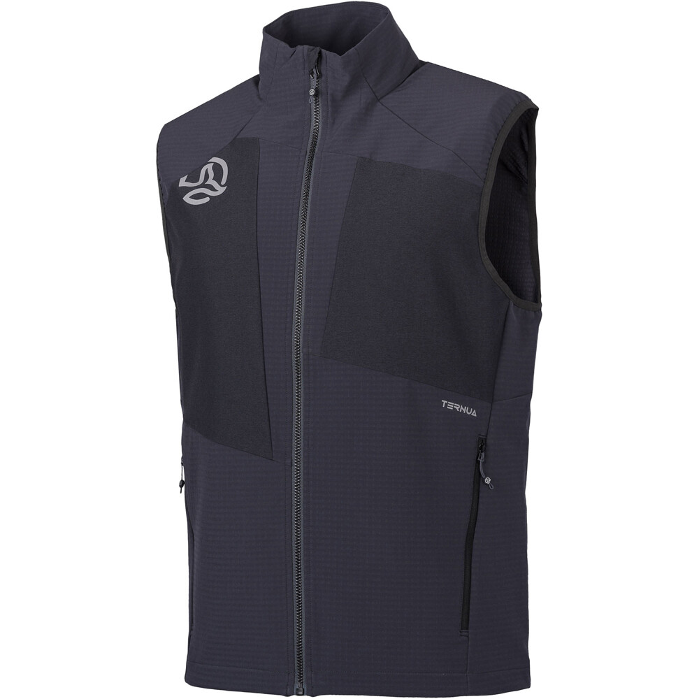 Kligger chaleco polar hombre Negro (S)