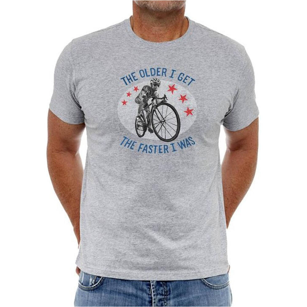 The faster i was camiseta ciclismo hombre (L)