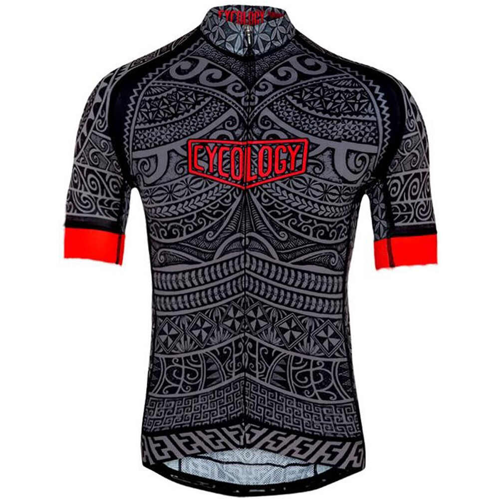 Cycology maillot manga corta hombre Tribal Tattoo Men's Jersey vista frontal