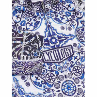 Cycology maillot manga corta mujer Majolica Women's  Cycling Jersey vista detalle