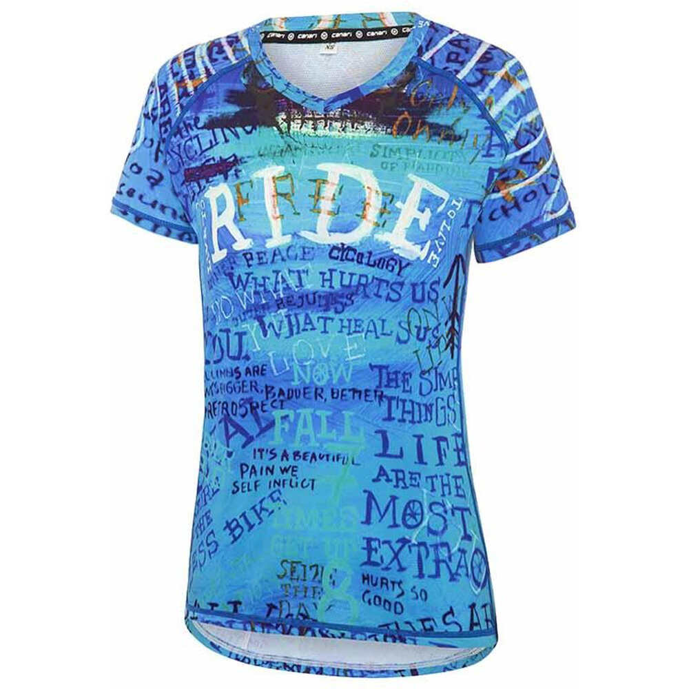 Cycology maillot manga corta mujer Ride Women's MTB Jersey vista frontal