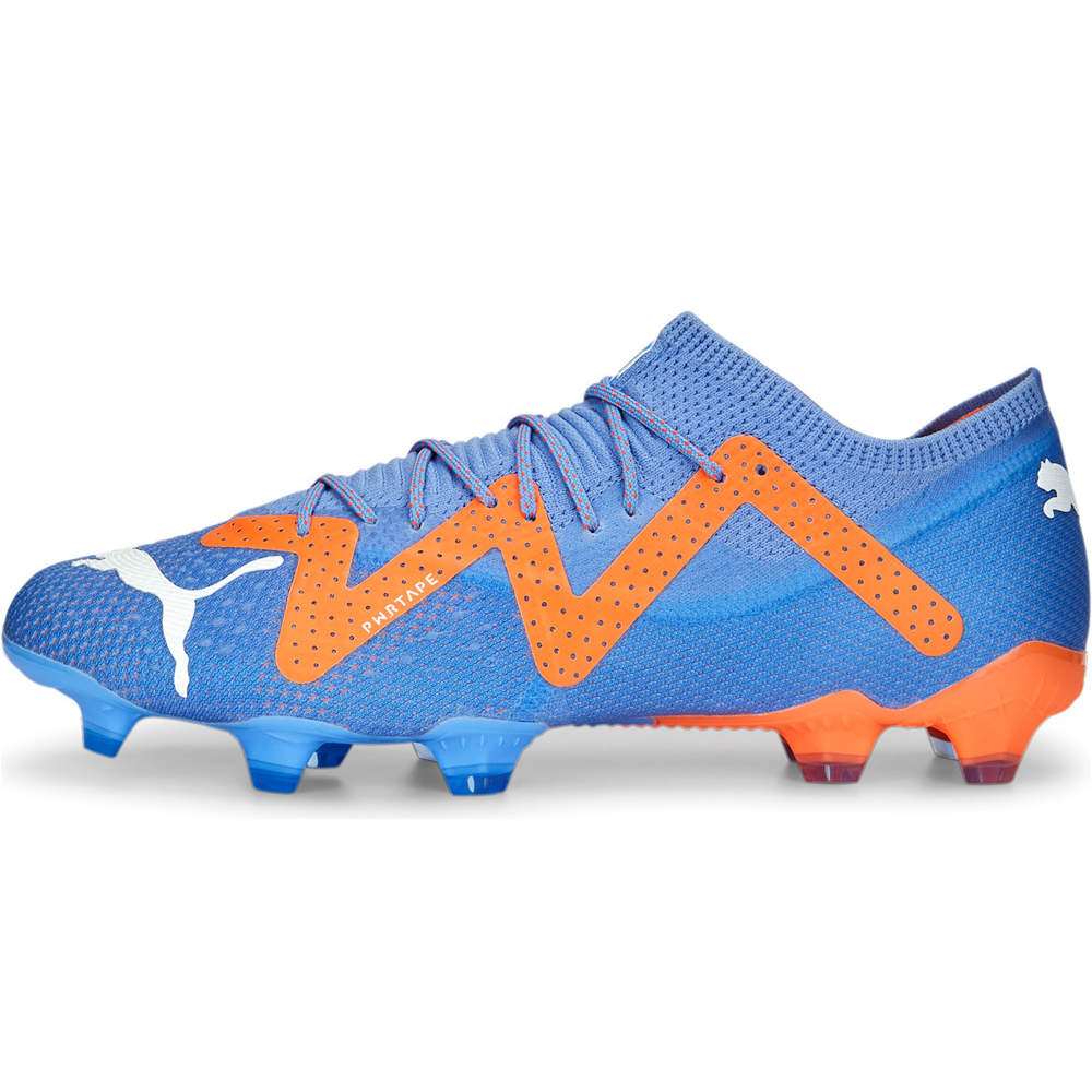 Puma botas de futbol cesped artificial FUTURE ULTIMATE FG/AG AZNA lateral exterior