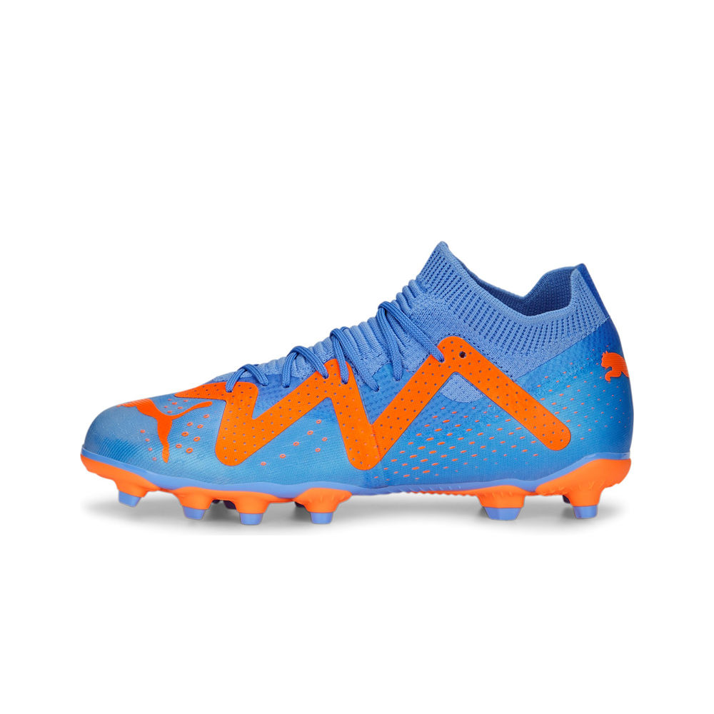 Puma botas de futbol niño cesped artificial FUTURE MATCH FG/AG JR AZNA lateral exterior