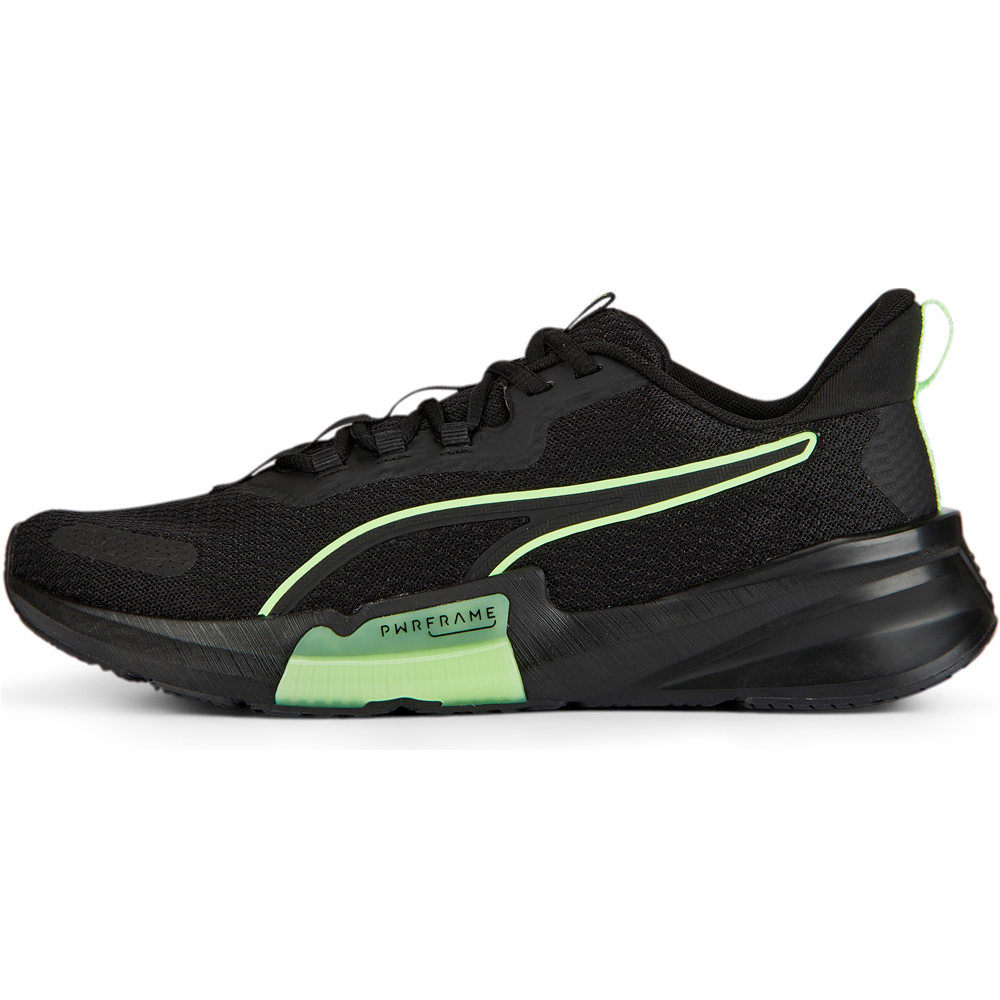 Puma zapatilla cross training hombre PWR FRAME TR 2 NEVE lateral exterior