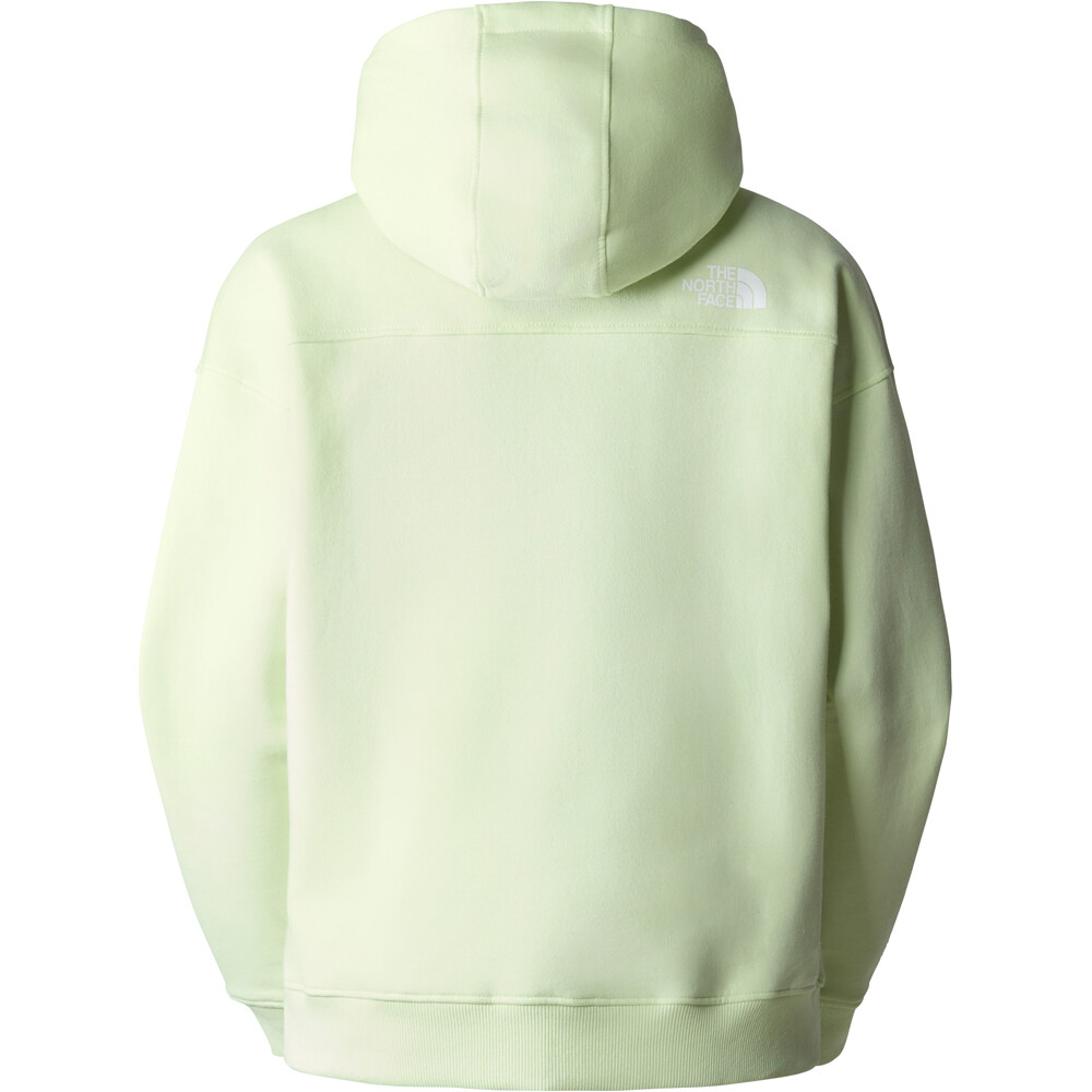 The North Face Sudaderas Montaña Mujer W LIGHT DREW PEAK HOODIE-EU vista trasera