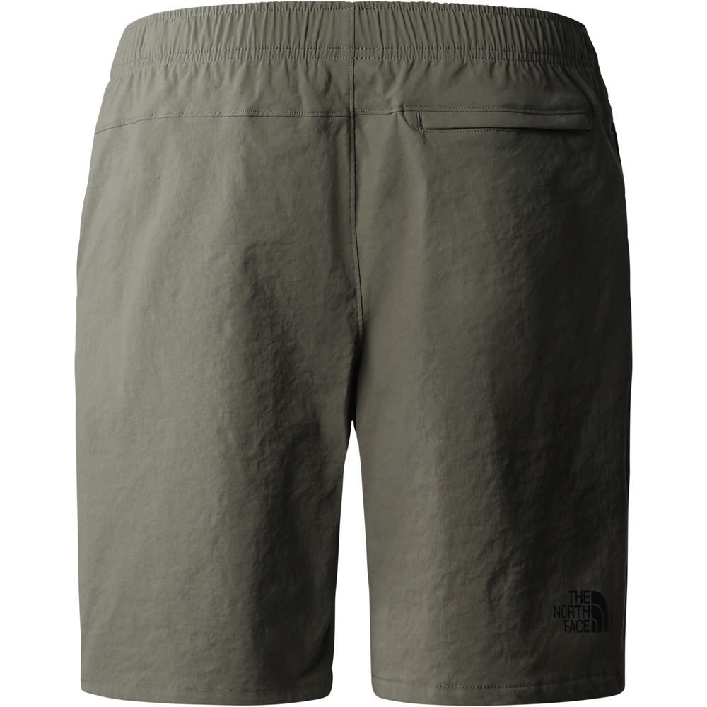 The North Face pantalón corto montaña hombre M TRAVEL SHORTS vista trasera