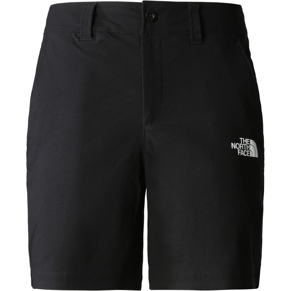 The North Face pantalón corto montaña mujer W TRAVEL SHORTS vista frontal