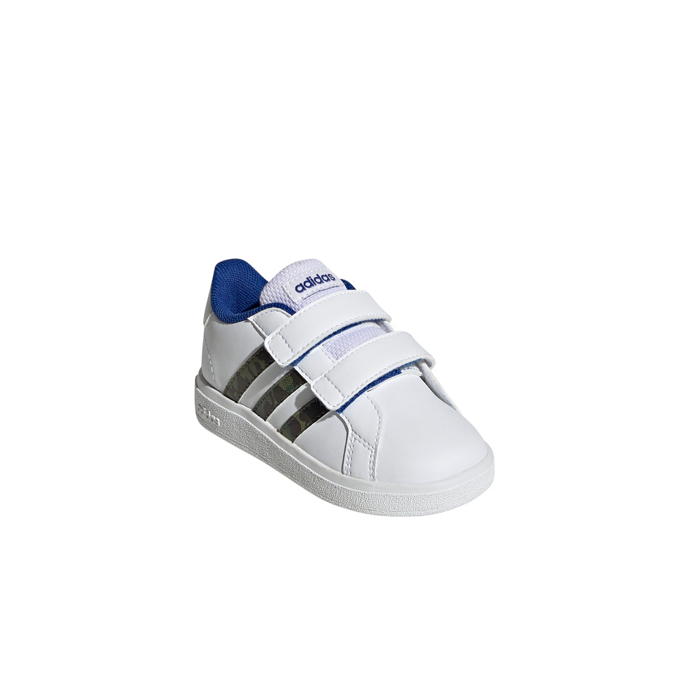 adidas zapatilla multideporte bebe Grand Court Lifestyle Hook and Loop lateral interior