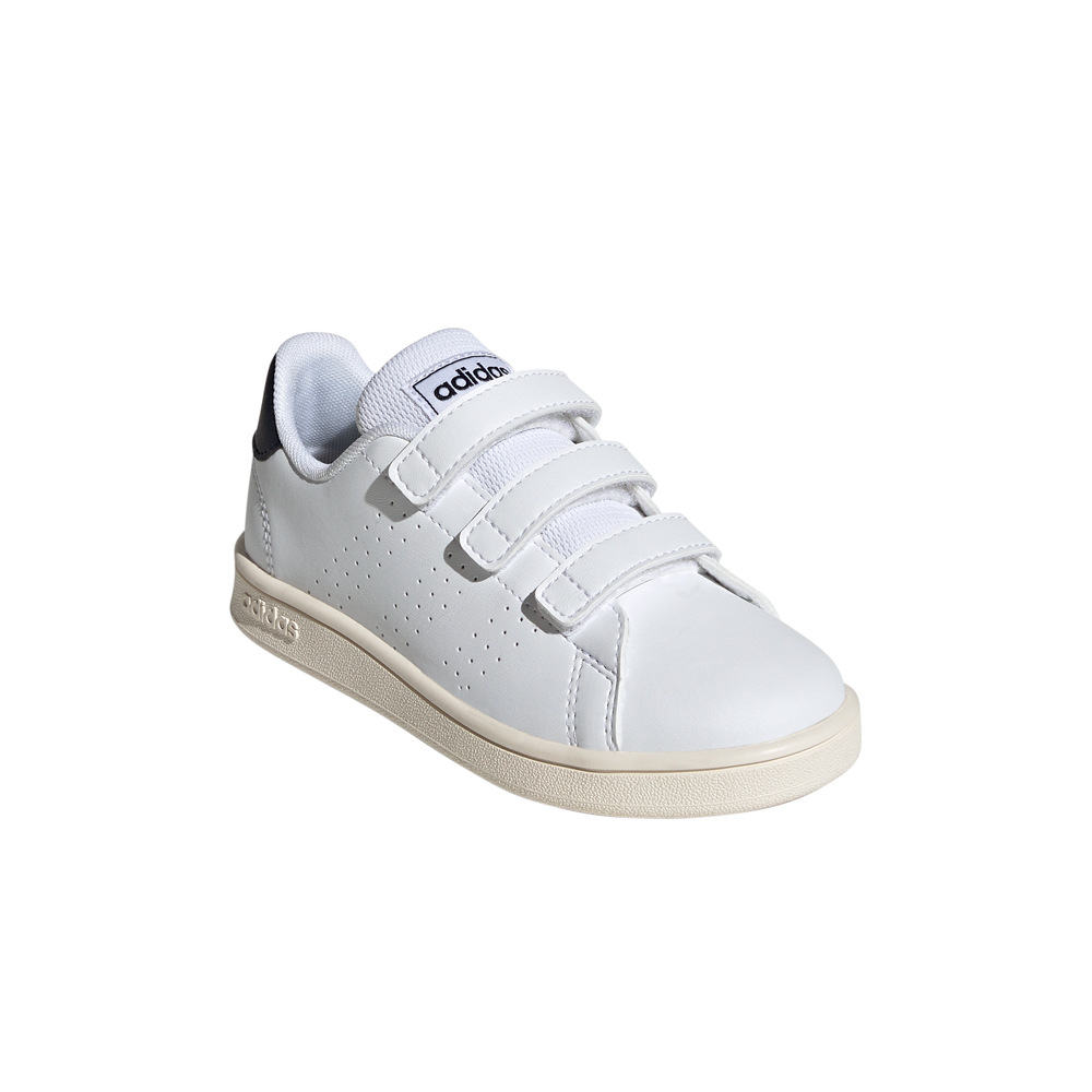 adidas zapatilla moda niño Advantage Court Lifestyle Hook-and-Loop lateral interior