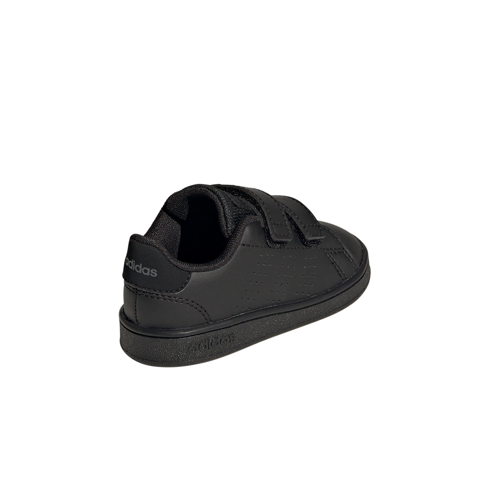 adidas zapatilla multideporte bebe Advantage Lifestyle Court Two Hook-and-Loop vista trasera