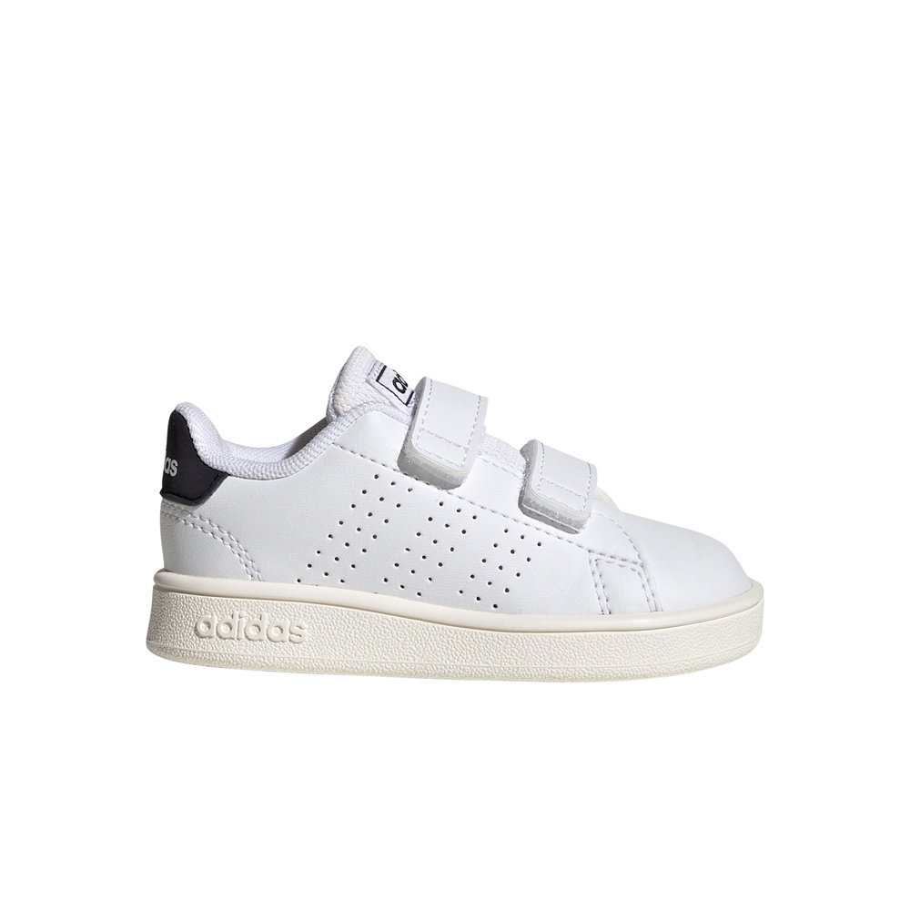 adidas zapatilla multideporte bebe Advantage Lifestyle Court Two Hook-and-Loop lateral exterior