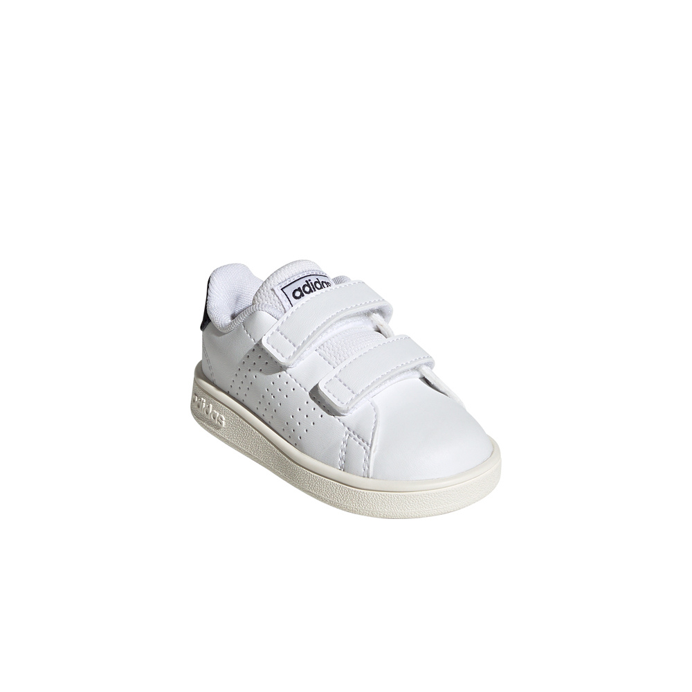 adidas zapatilla multideporte bebe Advantage Lifestyle Court Two Hook-and-Loop vista superior