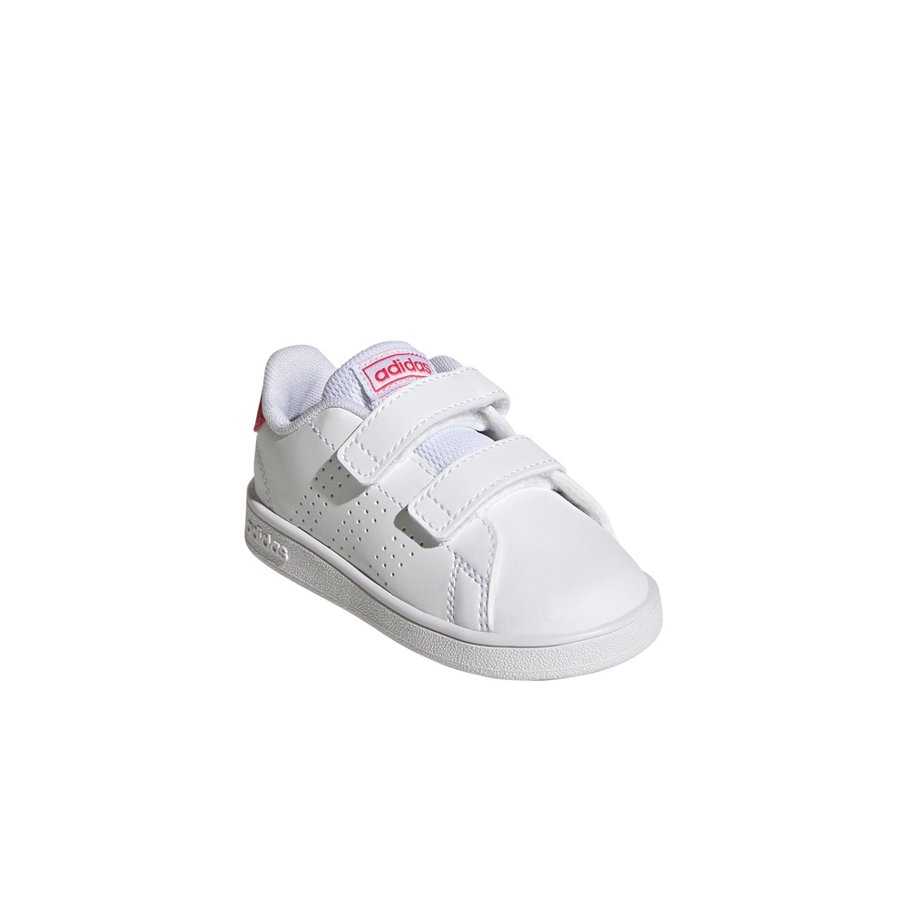 adidas zapatilla multideporte bebe Advantage Lifestyle Court Two Hook-and-Loop lateral interior