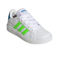 adidas zapatilla moda niño Grand Court Lifestyle Tennis Lace-Up lateral interior