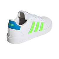 adidas zapatilla moda niño Grand Court Lifestyle Tennis Lace-Up vista trasera