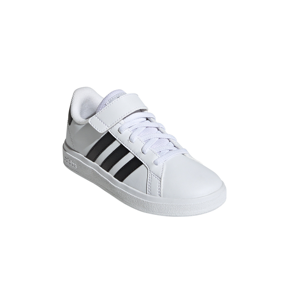 adidas zapatilla moda niño Grand Court Lifestyle Court Elastic Lace and Top Strap lateral interior