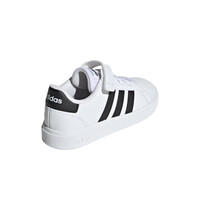 adidas zapatilla moda niño Grand Court Lifestyle Court Elastic Lace and Top Strap vista trasera