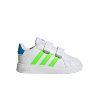 adidas zapatilla multideporte bebe Grand Court Lifestyle Hook and Loop lateral exterior