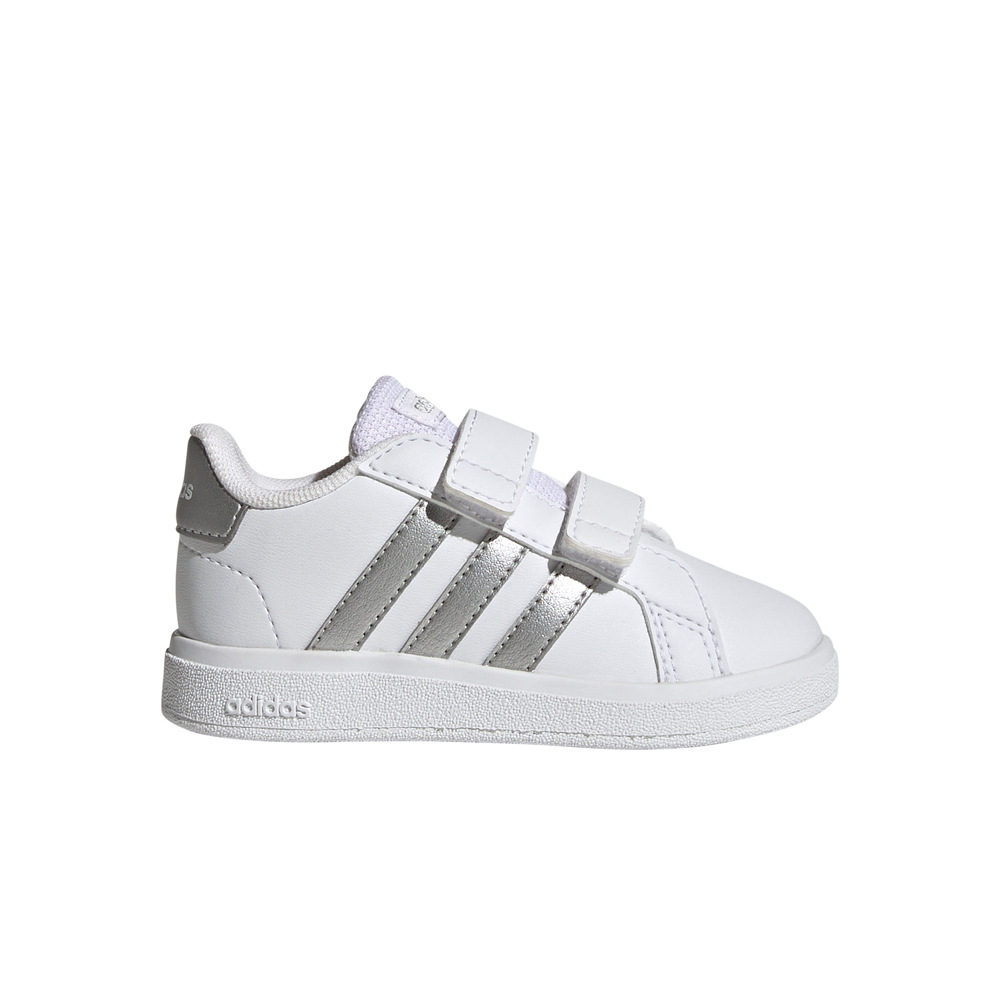 adidas zapatilla multideporte bebe Grand Court Lifestyle Hook and Loop lateral exterior