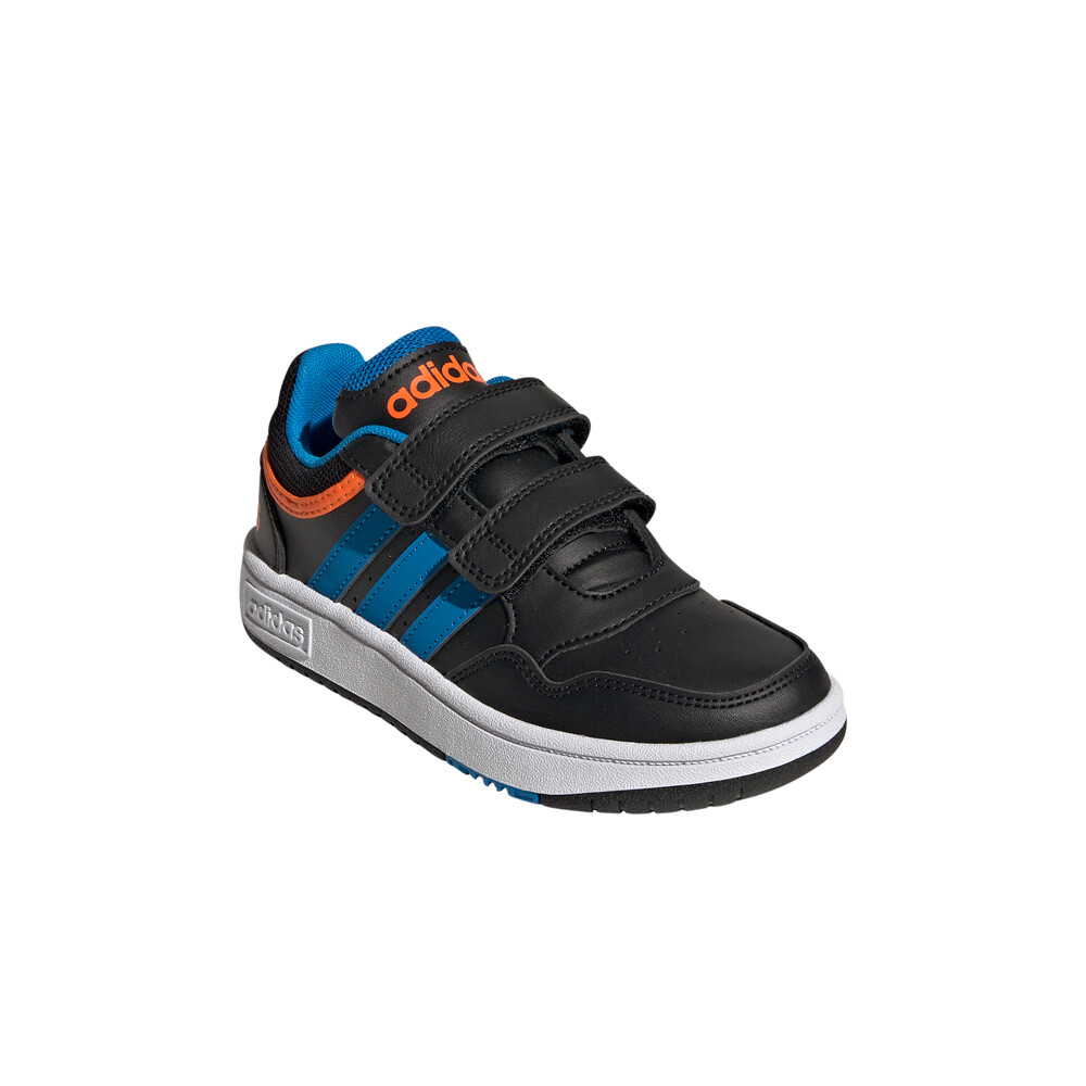 adidas zapatilla moda niño Hoops lateral interior