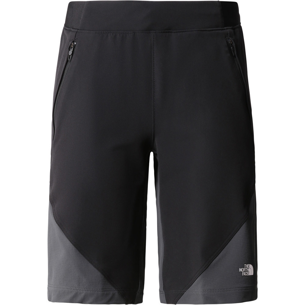 Stolemberg alpine slistraigh pantalón corto montaña mujer Negro (4)