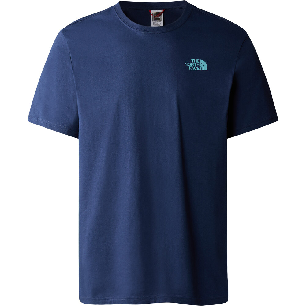 The North Face camiseta montaña manga corta hombre M S/S REDBOX CELEBRATION TEE vista frontal