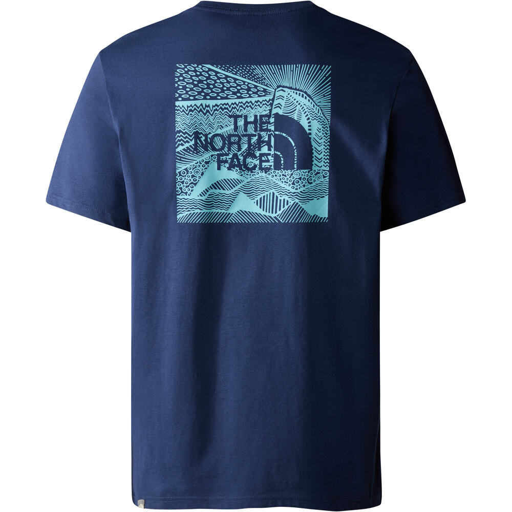 The North Face camiseta montaña manga corta hombre M S/S REDBOX CELEBRATION TEE vista trasera