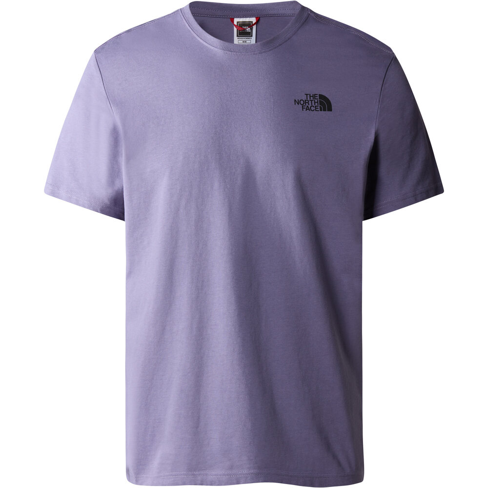 The North Face camiseta montaña manga corta hombre M S/S REDBOX CELEBRATION TEE vista frontal