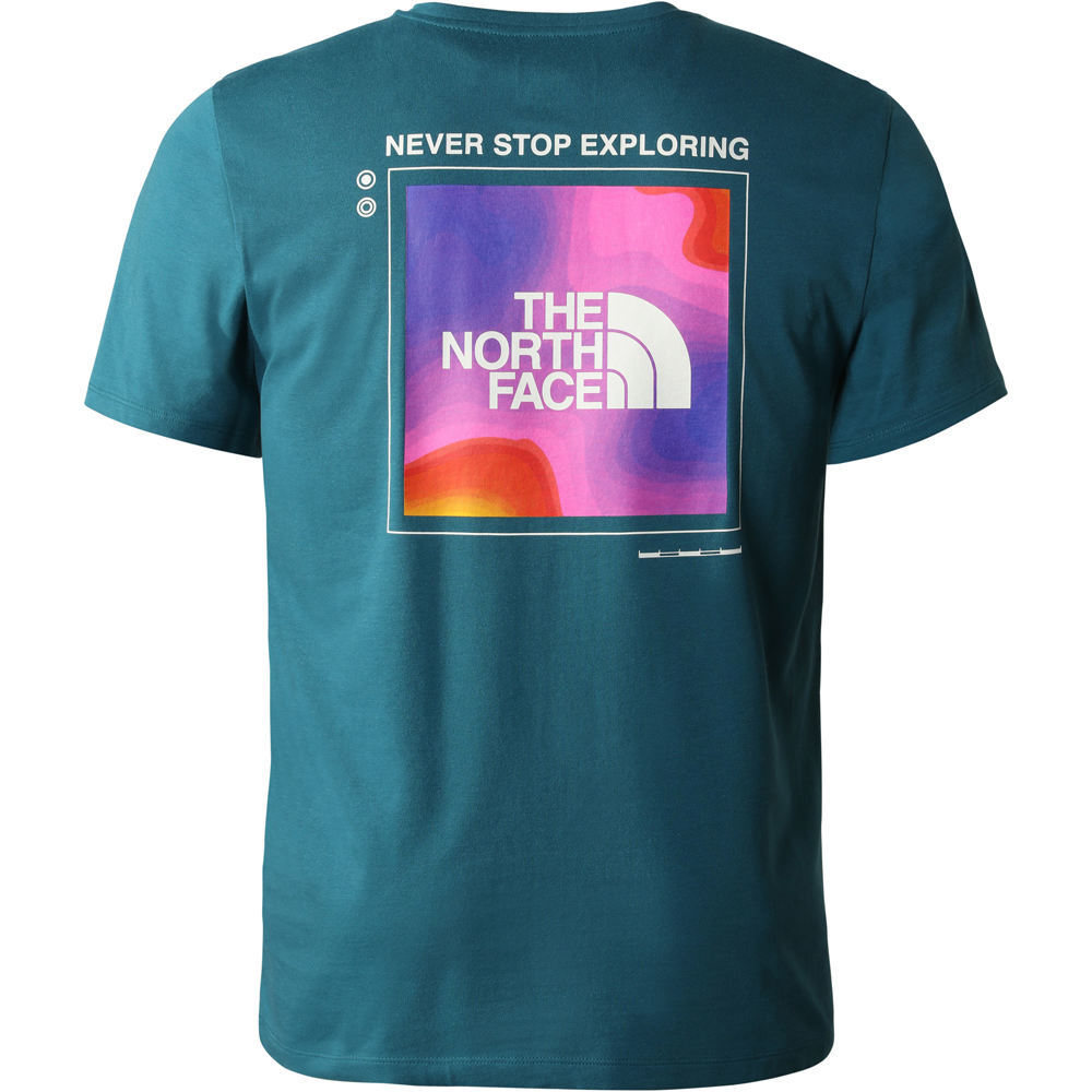 The North Face camiseta montaña manga corta hombre M FOUNDATION GRAPHIC TEE S/S - EU vista trasera