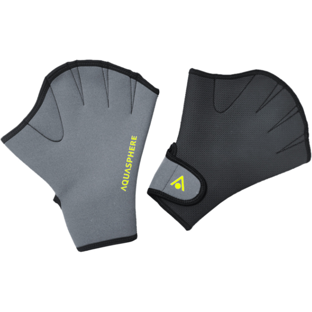 Aquasphere swim gloves tabla natación