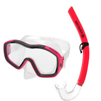 Aqualung kit gafas y tubo snorkel niño RACCON COMBO vista frontal