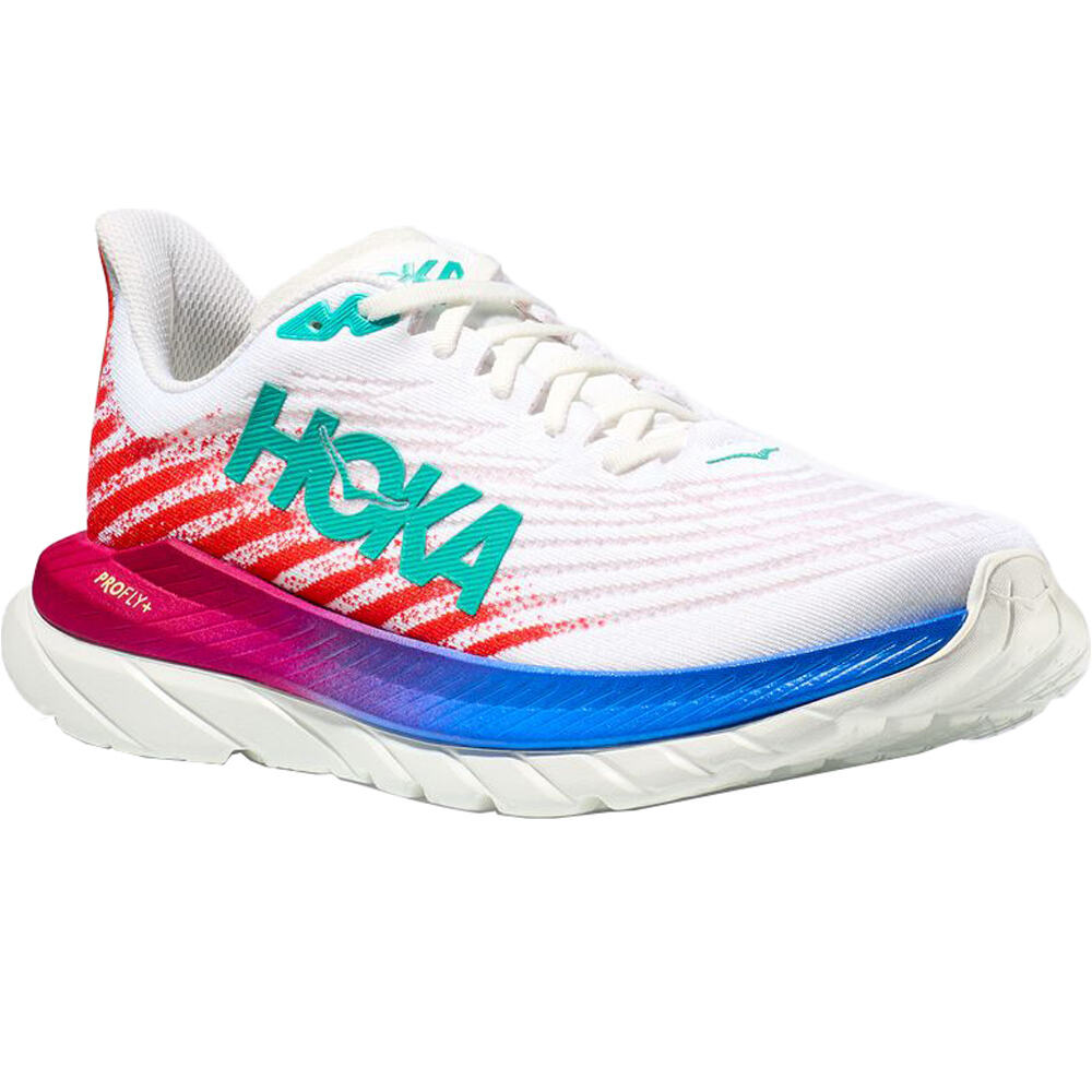 Hoka zapatilla running hombre MACH 5 lateral interior