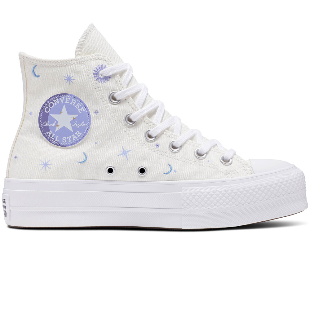 Converse zapatilla moda mujer CHUCK TAYLOR ALL STAR LIFT lateral exterior