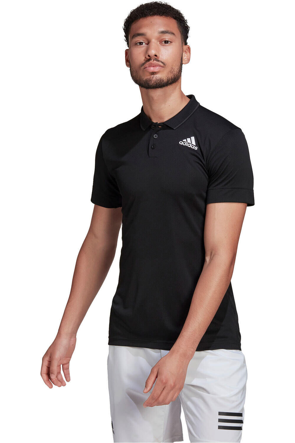 adidas polo tenis manga corta hombre Tennis Freelift vista frontal